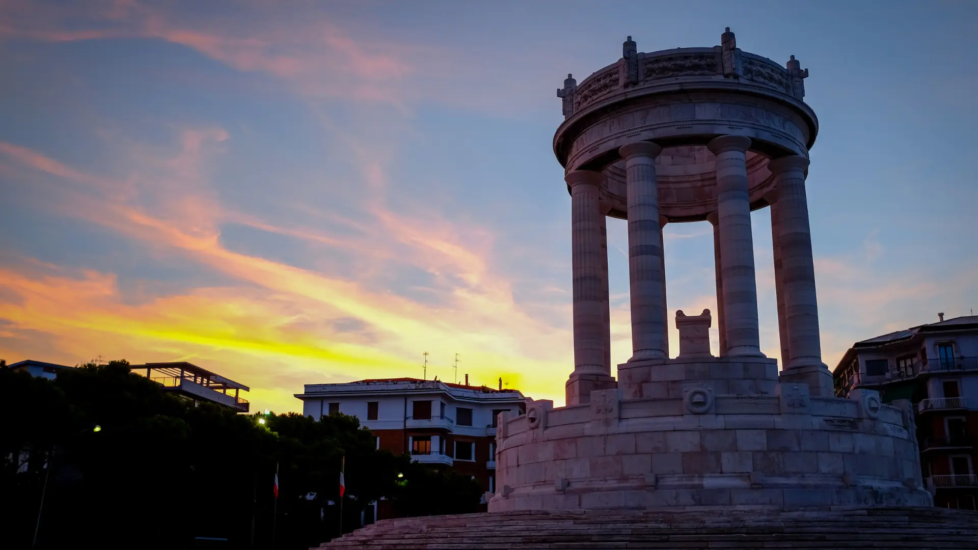 Immagine del Monumento dei Caduti del Passetto in Ancona